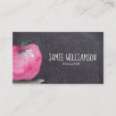 Search for art teacher business cards Simple