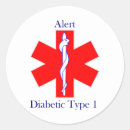 Search for type 1 diabetes stickers Medical