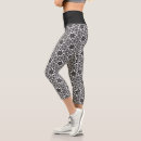 Search for black and white paisley leggings Floral