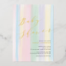 Search for pastel rainbow baby shower invitations Modern
