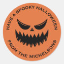 Search for halloween pumpkin face stickers Jack o lantern
