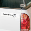 Search for doberman bumper stickers Dog
