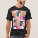 Search for geometric pattern tshirts Retro