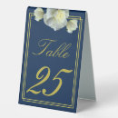Search for navy and gold table cards Classic