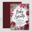 Search for winter baby sprinkle invitations Floral