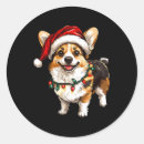 Search for corgi christmas stickers Snow