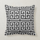 Search for black and white greek key cushions Square