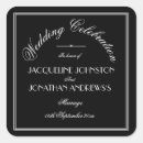 Search for marriage ceremony stickers Black and white
