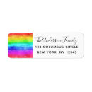 Search for gay return address labels Rainbow