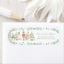 Search for nutcracker ballet return address labels Whimsical