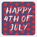 Search for red squares stickers Pattern