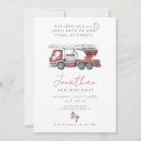 Search for firefighter birthday invitations Minimalist