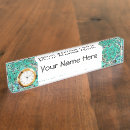 Search for glass name plates Desk