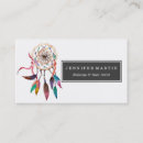 Search for dream catcher business cards Boho