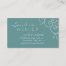 Search for swirled business cards For her