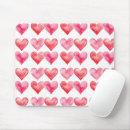 Search for red heart pattern electronics Watercolor