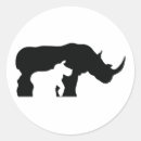 Search for white rhino stickers Africa
