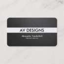 Search for perforated business cards Elegant