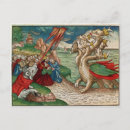 Search for serpents postcards Dragon