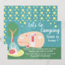 Search for camping party invitations Modern