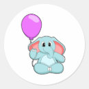 Search for elephant with balloon stickers Funny