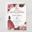 Search for red dress quinceanera invitations Sweet 15
