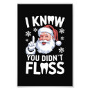 Search for flossing posters Xmas