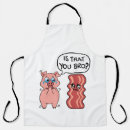 Search for bacon humour aprons Cartoon