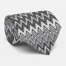 Search for black and white zigzag ties Trendy
