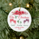 Search for family of 3 christmas tree decorations Newborn