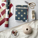 Search for american flag wrapping paper Vintage