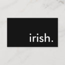 Search for four leaf clover business cards St patrick's day