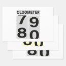 Search for 80th birthday wrapping paper Funny