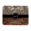 Search for rustic invitations wedding magnets Couple