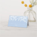 Search for wildflower place cards Dusty blue