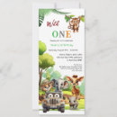 Search for child 1st birthday invitations Lion