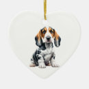 Search for basset hound christmas tree decorations Animal