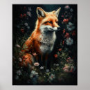 Search for red fox art Woodland animal