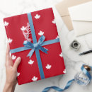 Search for canada wrapping paper Maple leaf