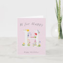 Search for flower alphabet cards Green