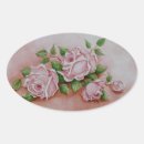 Search for flora oval stickers Roses