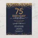 Search for wedding birthday invitations Gold