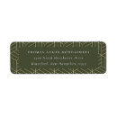 Search for green graduation return address labels Graduate