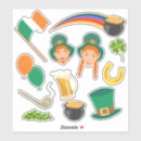 Search for st patricks day symbol stickers Irish traditions