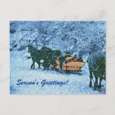 Search for horse and sleigh christmas cards Ride