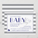 Search for navy blue grey white invitations Stripes