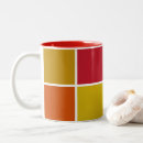 Search for red and gold mugs Pattern