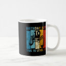 Search for old coin mugs Gamer birthday
