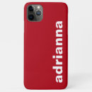 Search for red bold phone cases Monogrammed