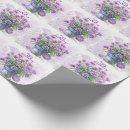 Search for flower pot wrapping paper Botanical